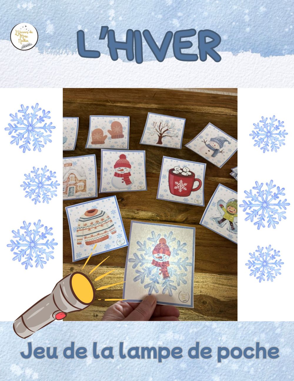 Jeu de la lampe de poche -Hiver