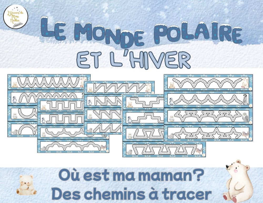 Des chemins à tracer - Hiver et monde polaire