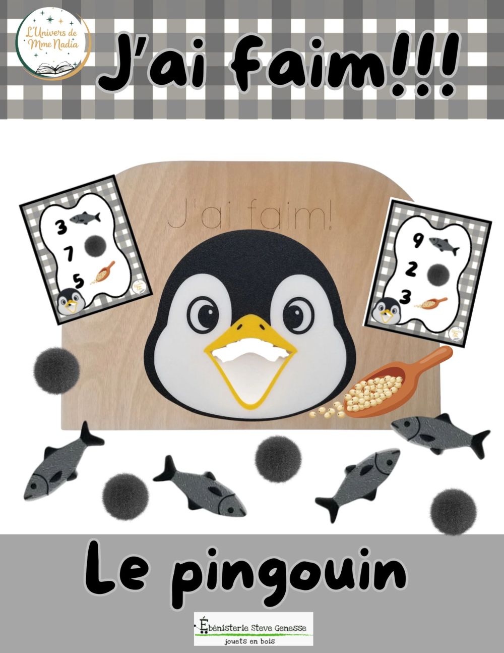 J'ai faim - Le pingouin