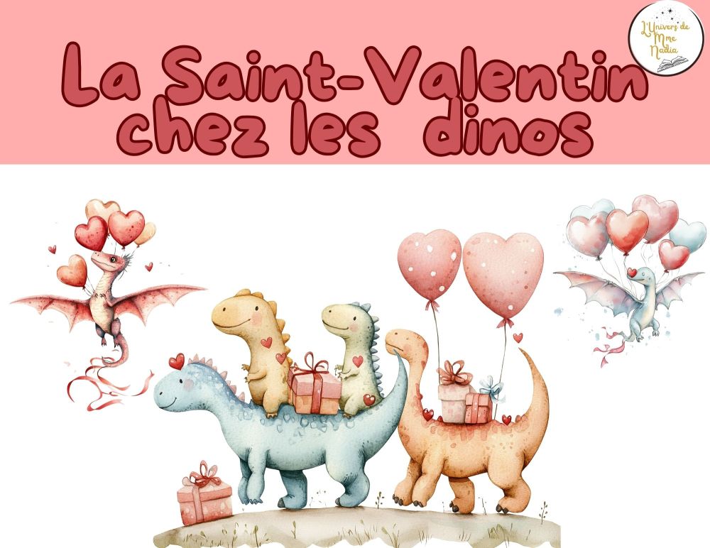 Kamishibaï-La Saint-Valentin chez les dinos