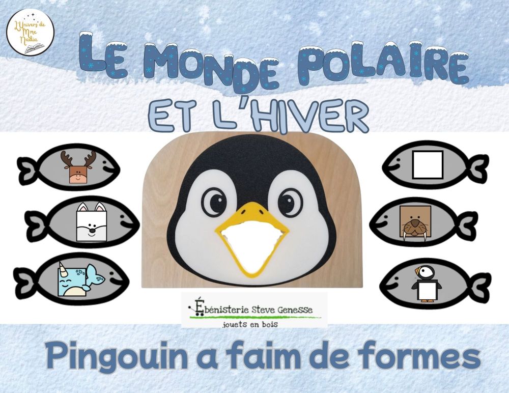 Pingouin a faim de formes