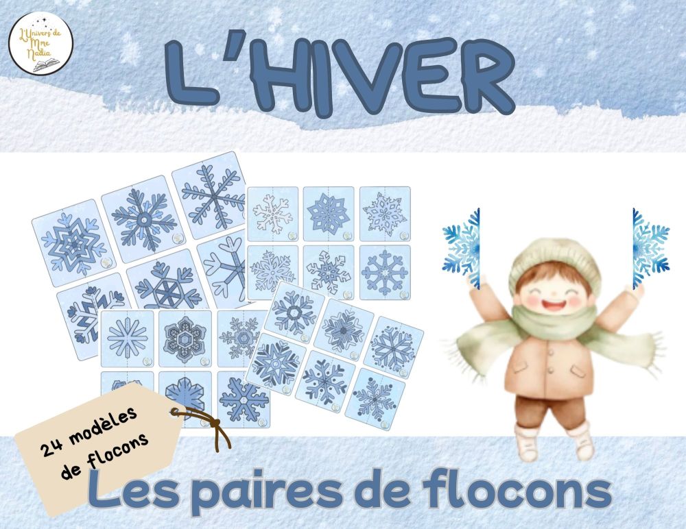 Les paires de flocons