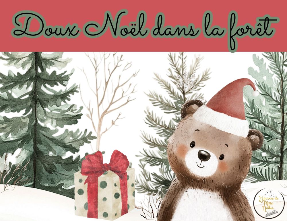 Kamishibaï-Doux Noël dans la forêt