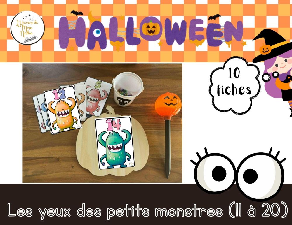 Les yeux des petits monstres - 11 à 20