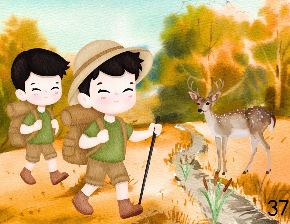 Kamishibaï - Qui se cache dans la forêt?