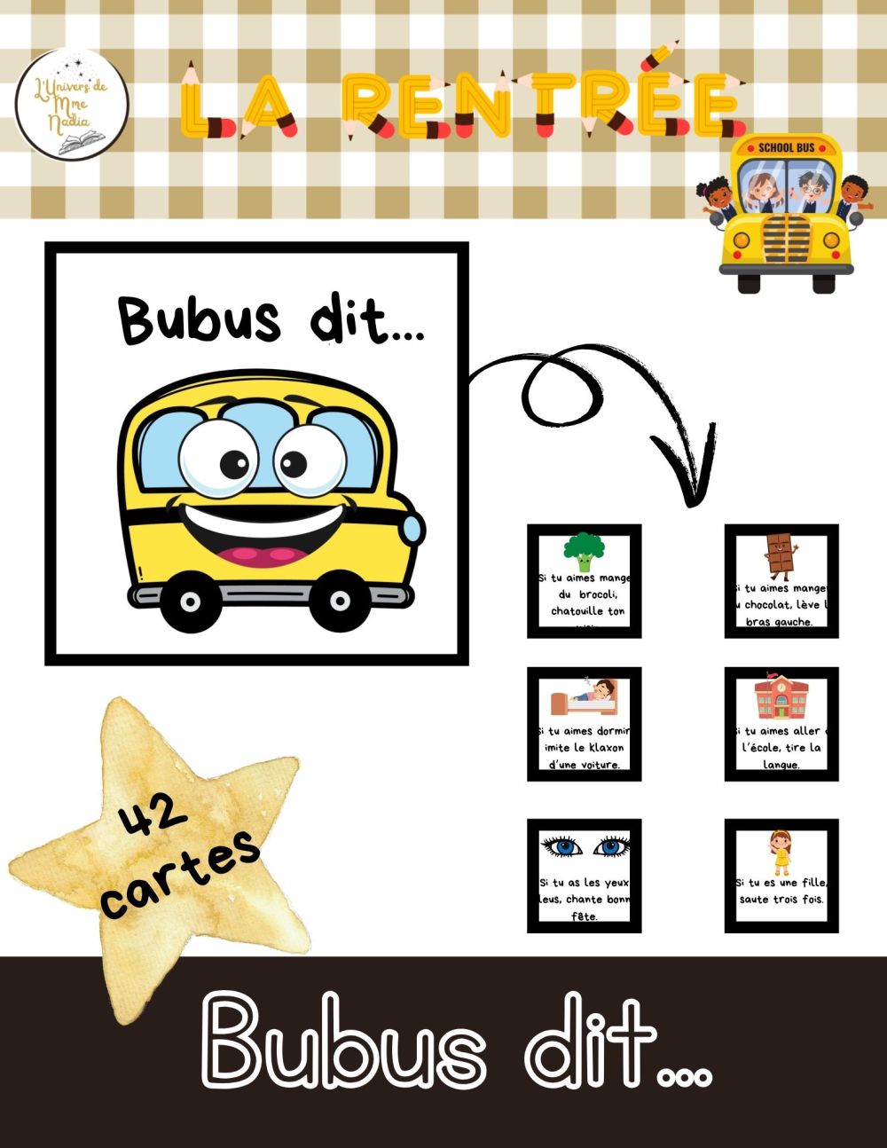 La rentrée avec Bubus - Bubus dit...