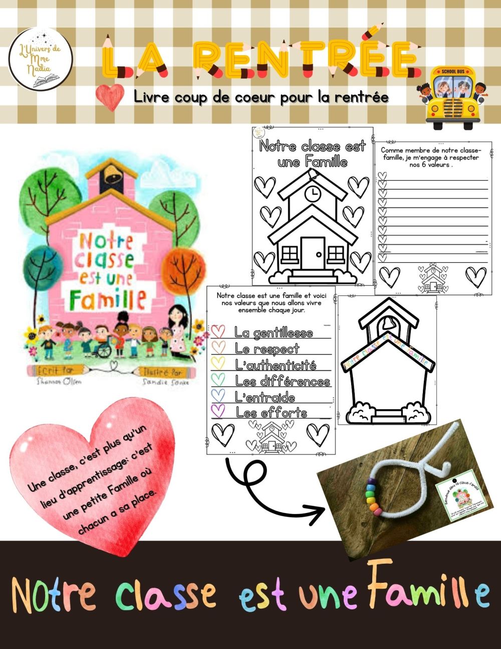 Notre classe est une famille