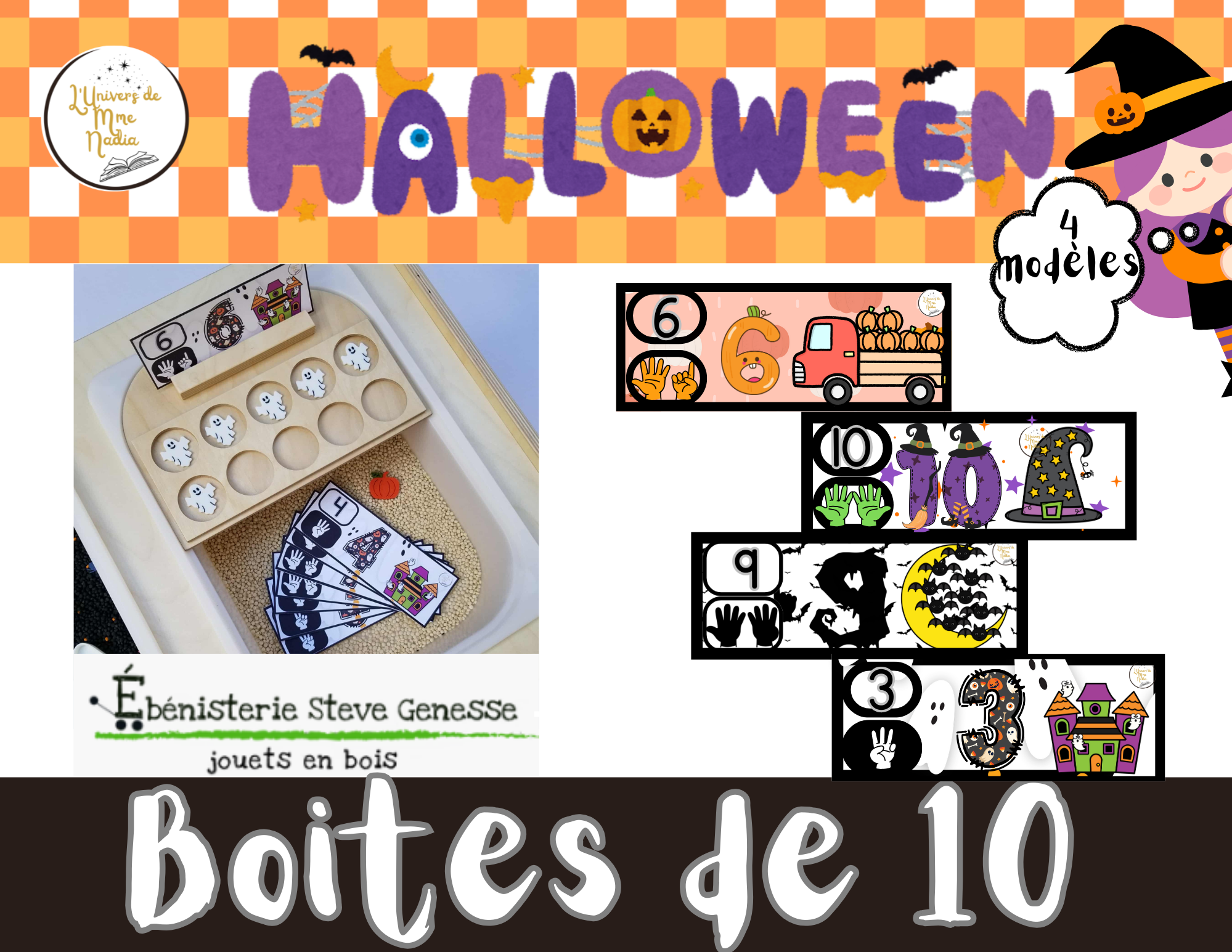 Les boîtes de 10 - Halloween