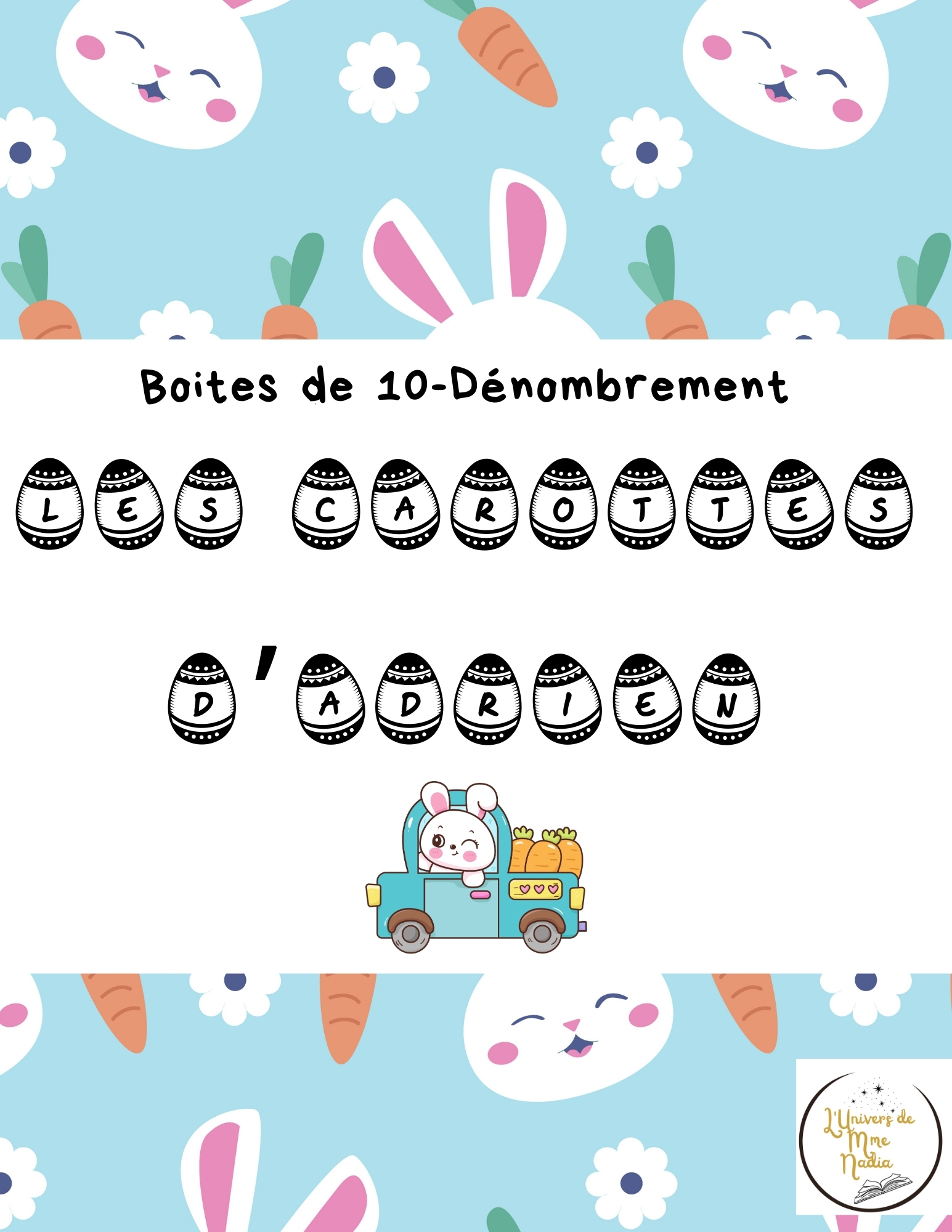 Pâques- Les carottes d'Adrien