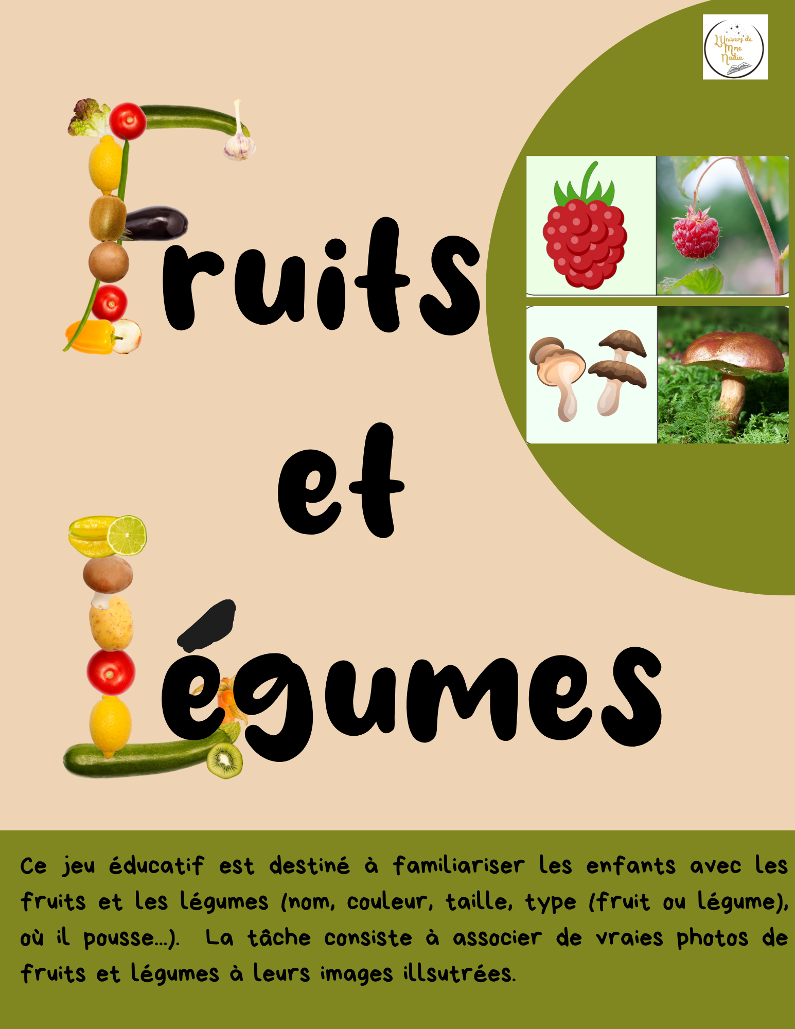 Fruits et légumes -Photos vs illustrations