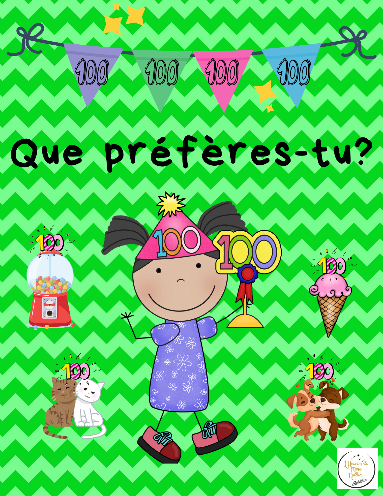 Que préfères-tu? - Jour 100