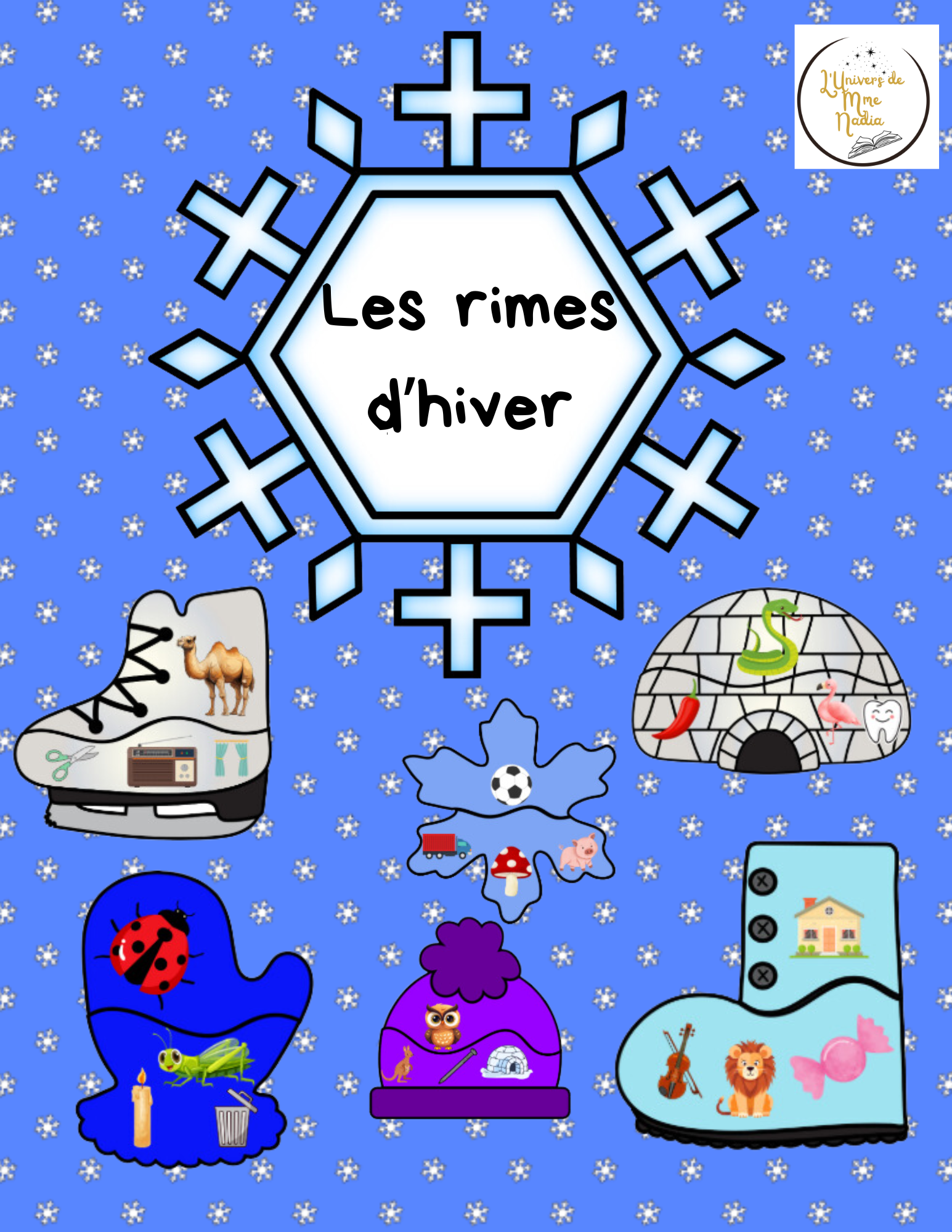 Les rimes d'hiver - Conscience phonologique 