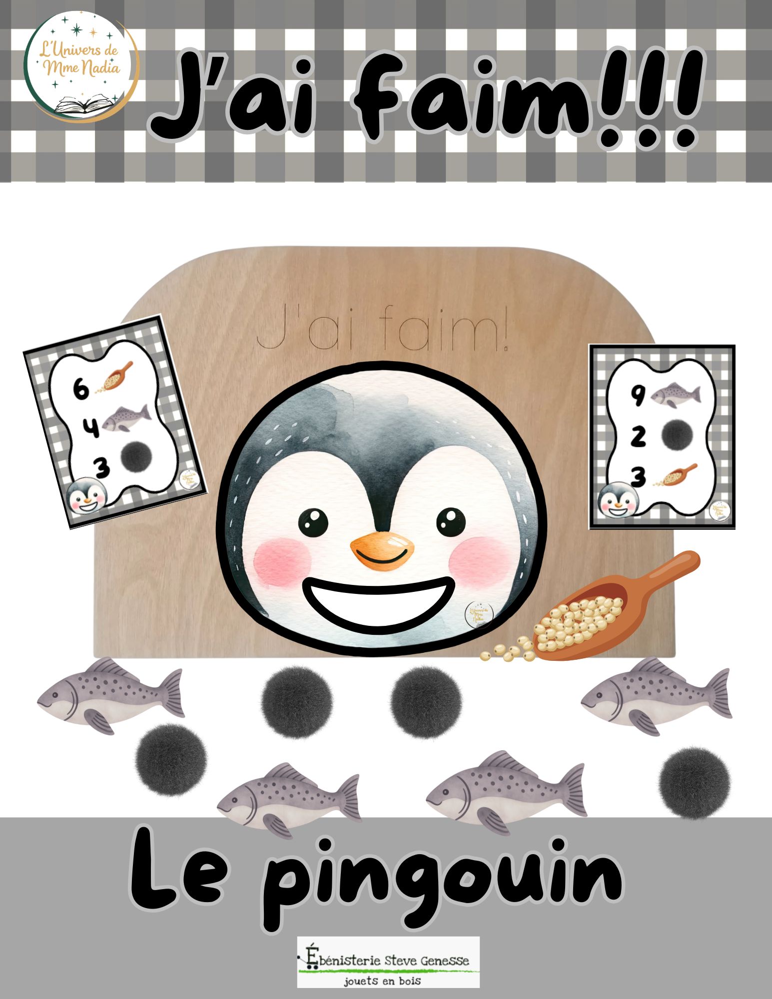 J'ai faim - Le pingouin