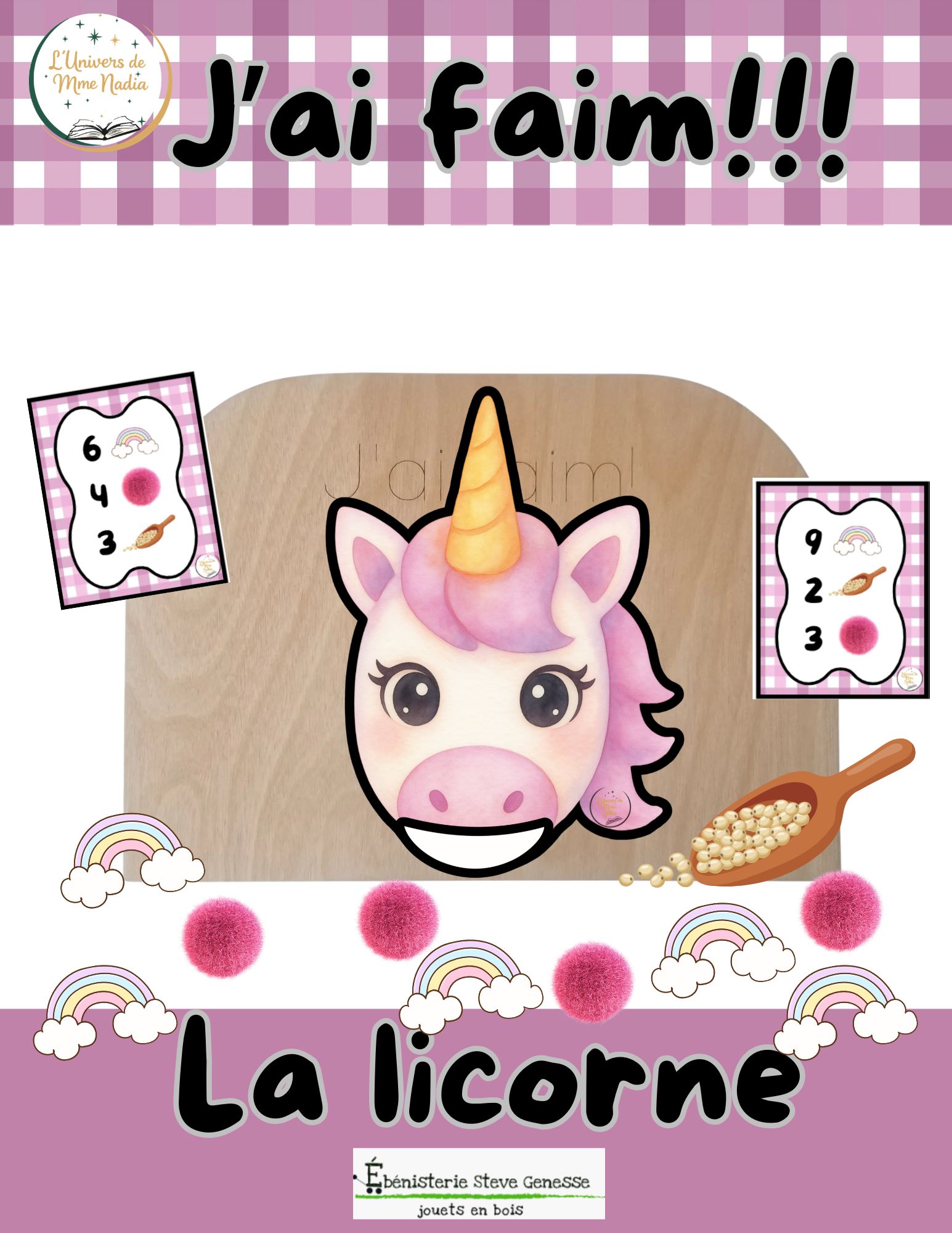 J'ai faim- La licorne