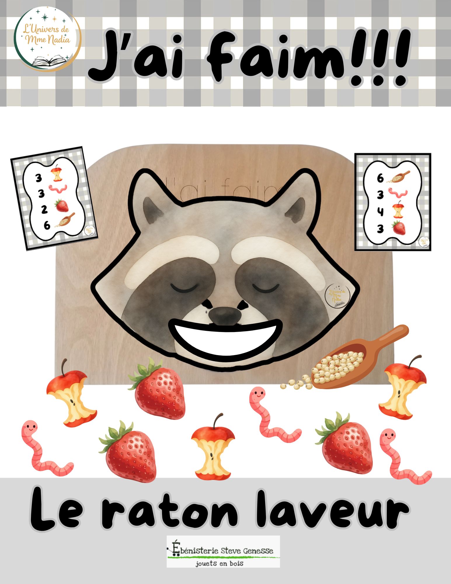 J'ai faim -Le raton laveur