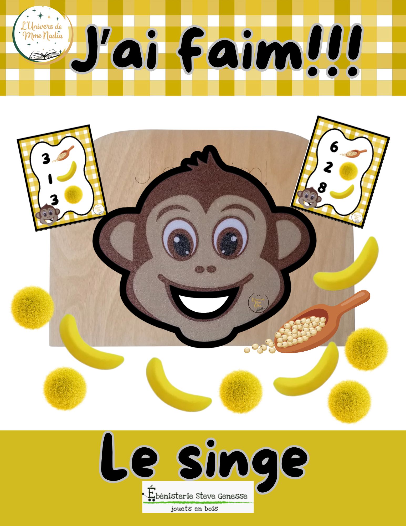 J'ai faim - Le singe