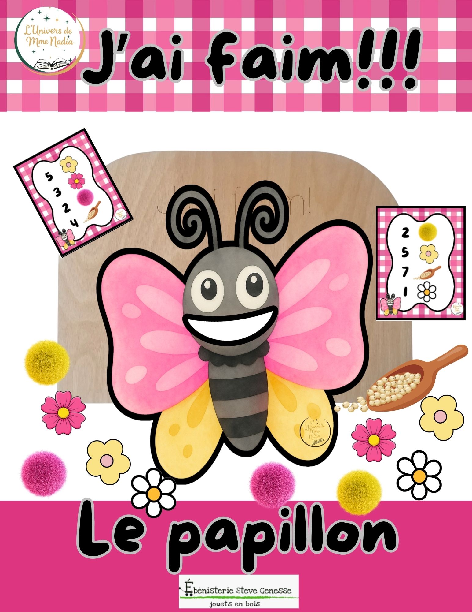 J'ai faim - Le papillon