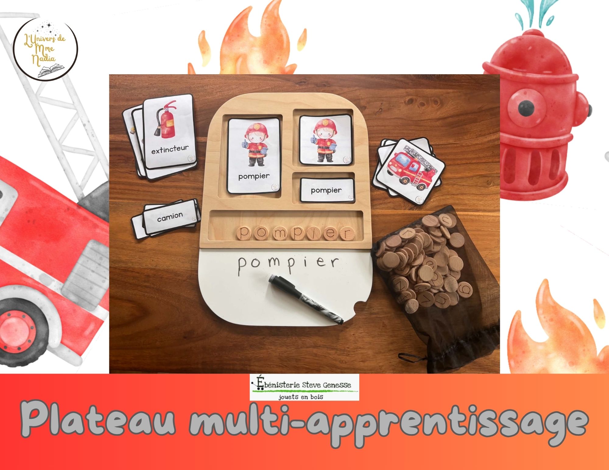 Plateau Multi-apprentissage - Les pompiers
