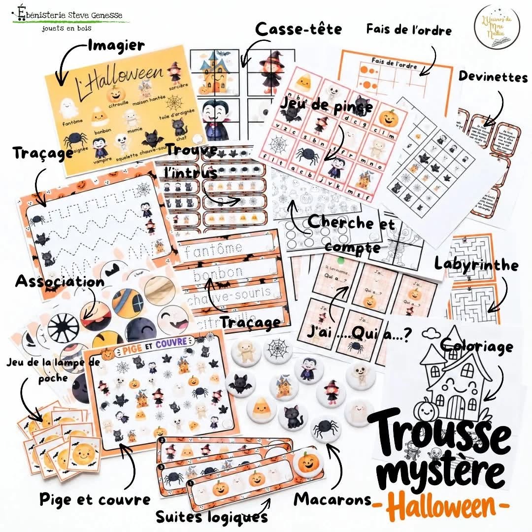 Trousse mystère - Halloween