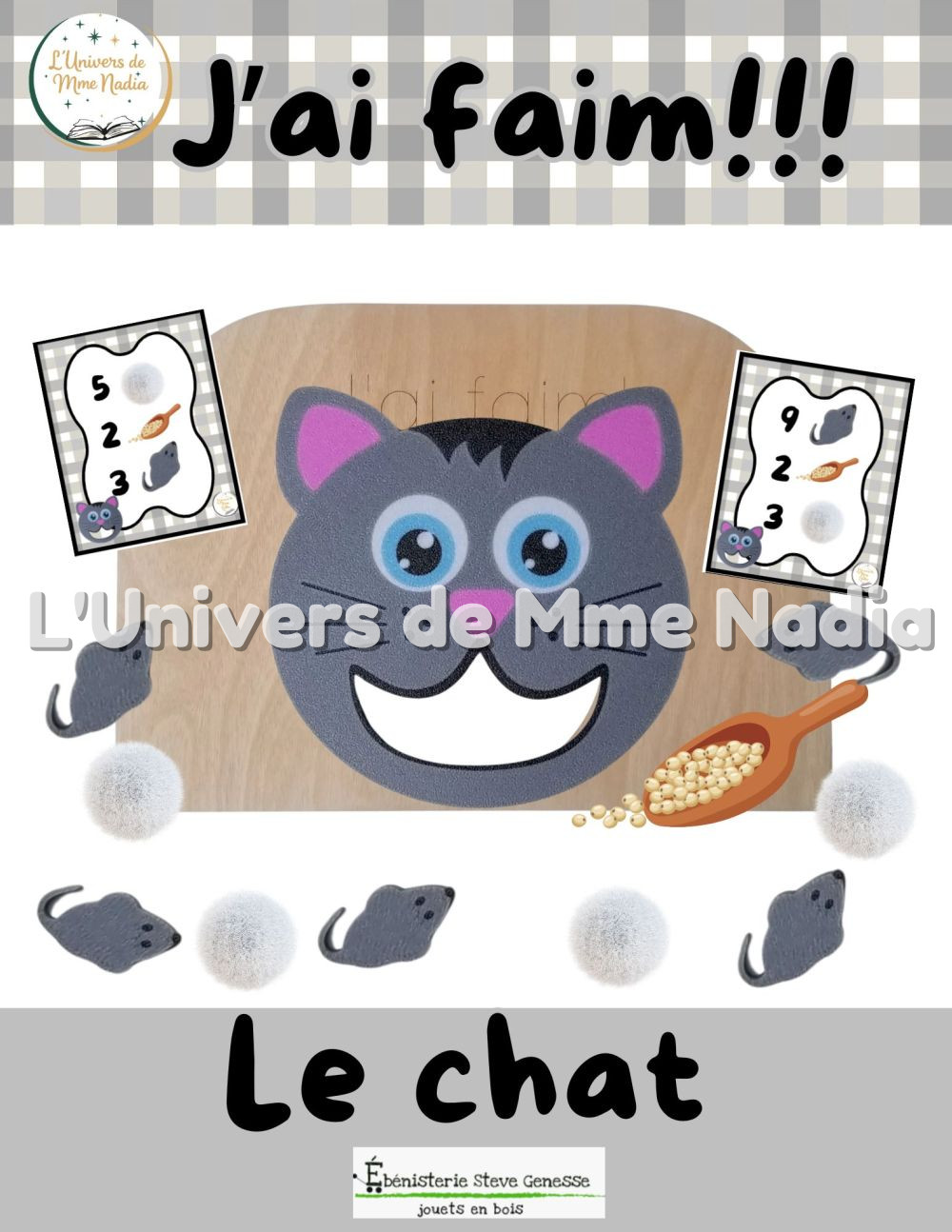 J'ai faim -Le chat