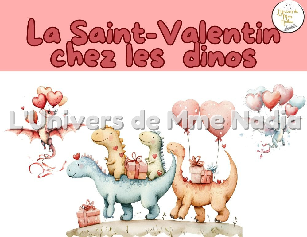Kamishibaï-La Saint-Valentin chez les dinos