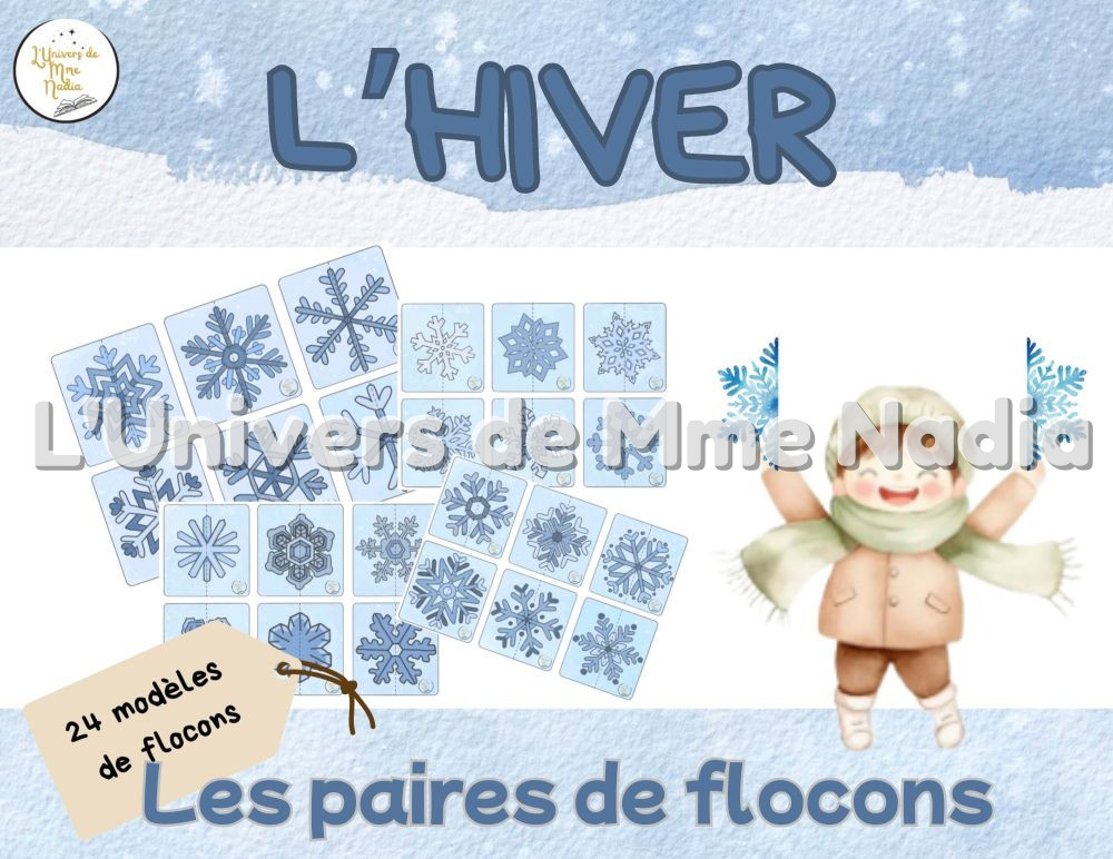 Les paires de flocons