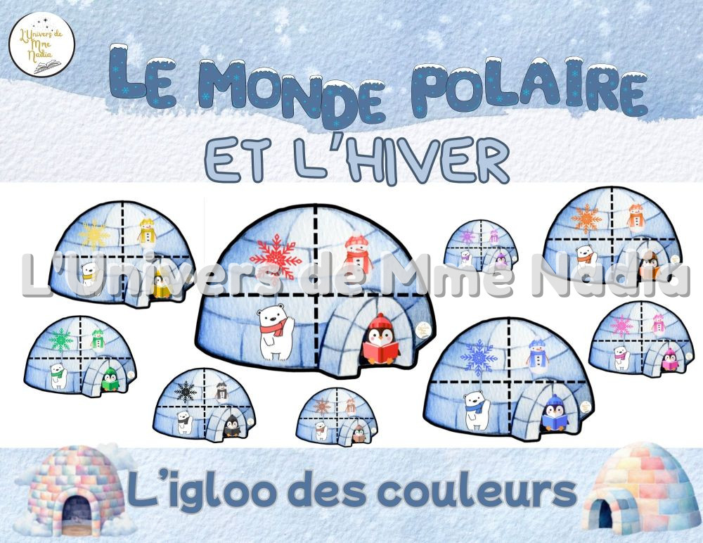 L'igloo des couleurs