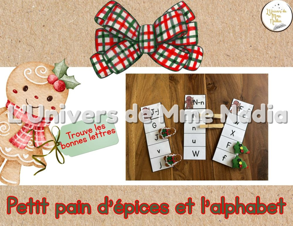 Petit pain d'épices et l'alphabet