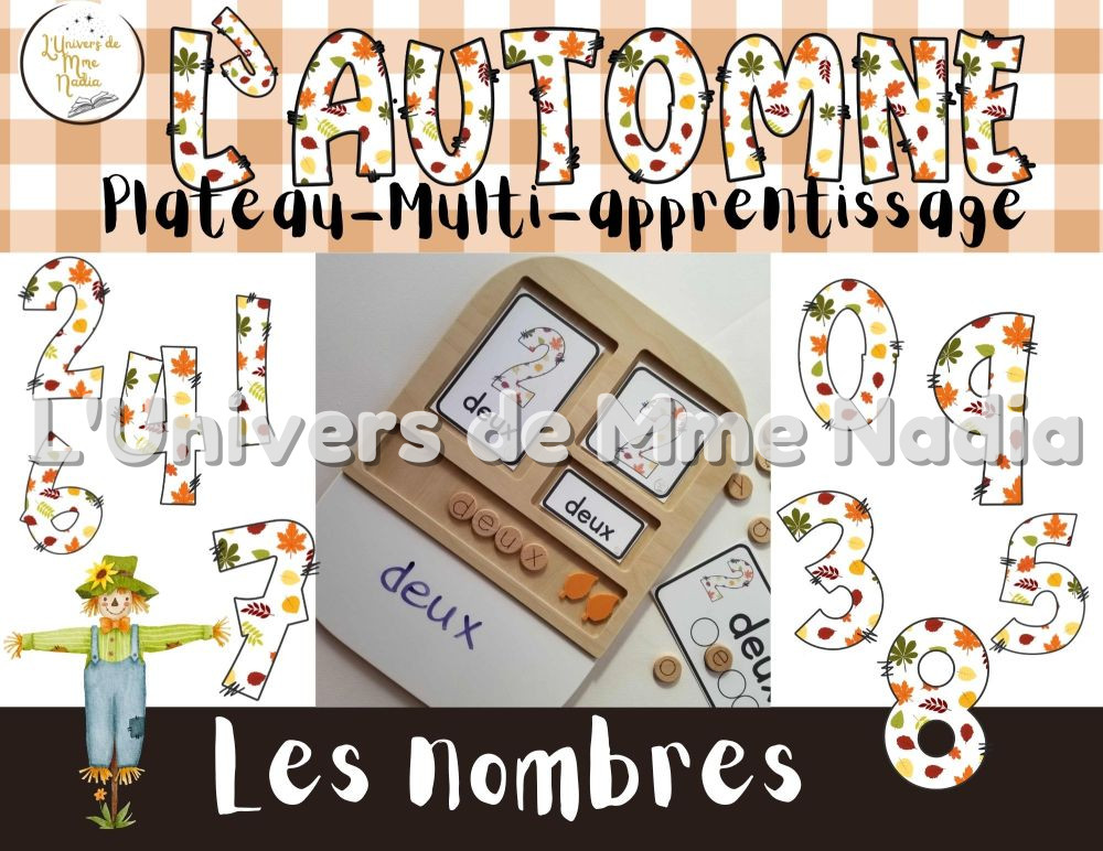 Les nombres d'automne-Plateau-Multi