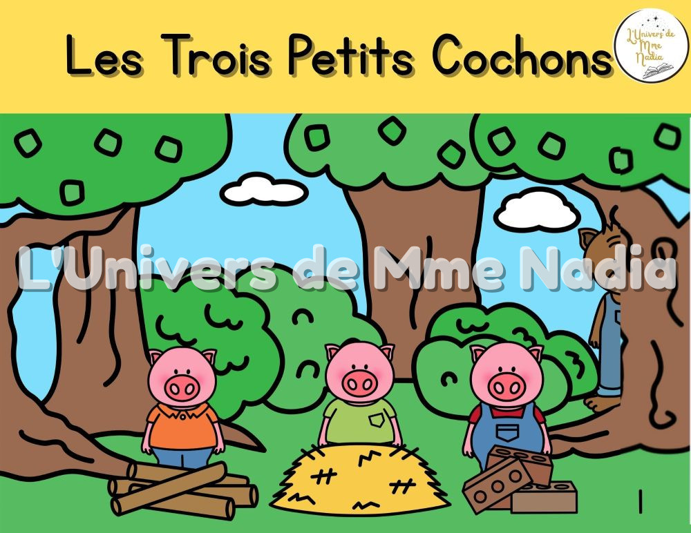 Kamishibaï- Les Trois Petits Cochons