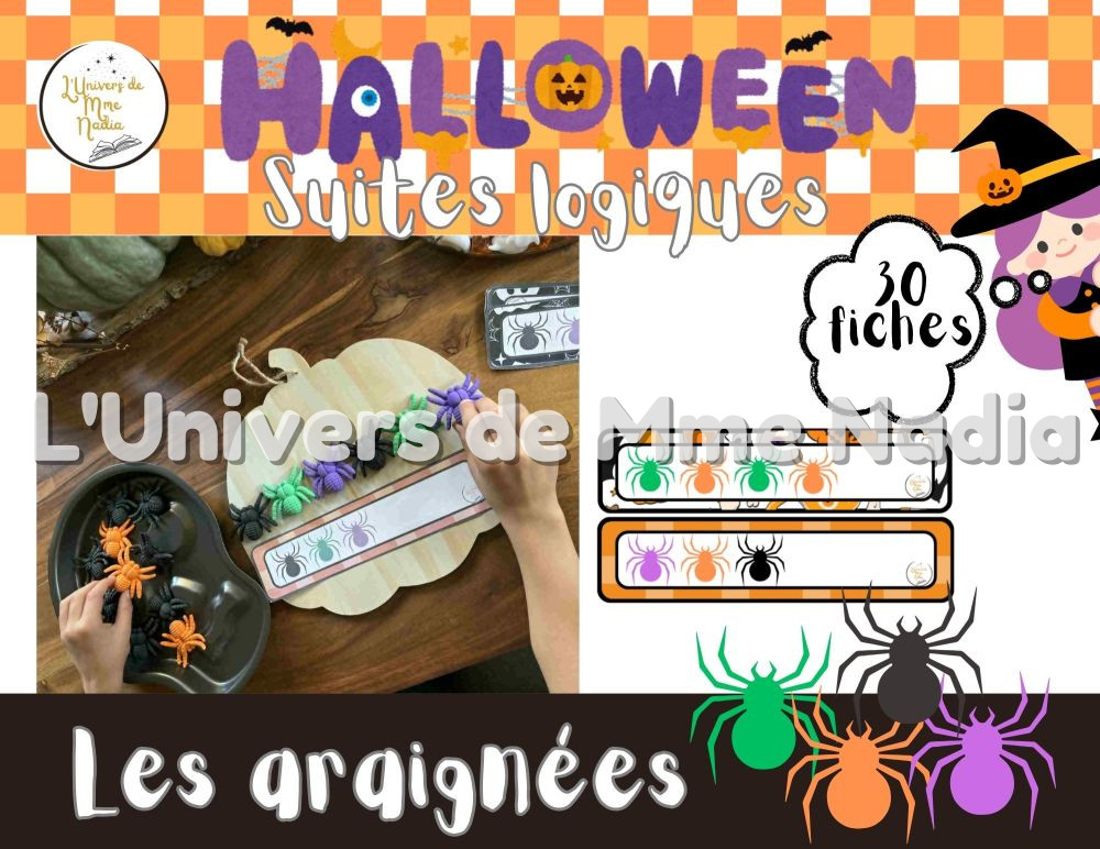 Suites logiques des araignées