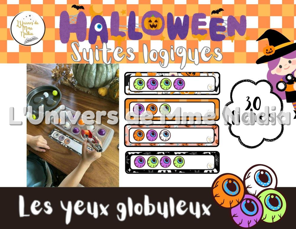 Suites logiques - Les yeux globuleux