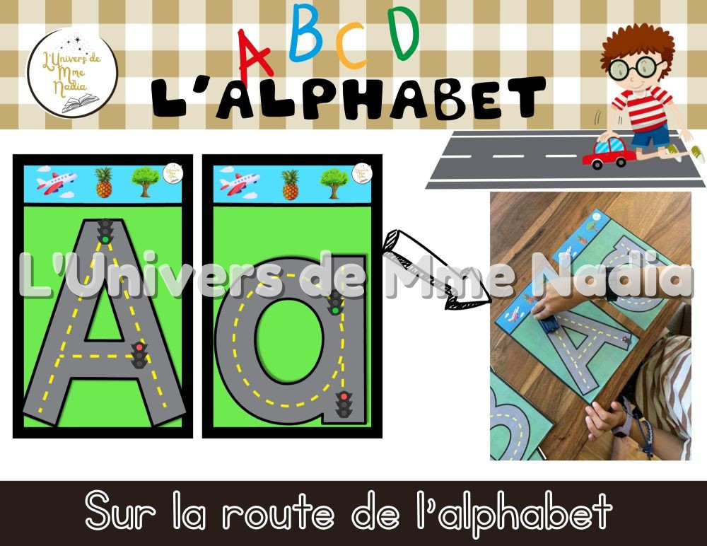 Sur la route de l'alphabet