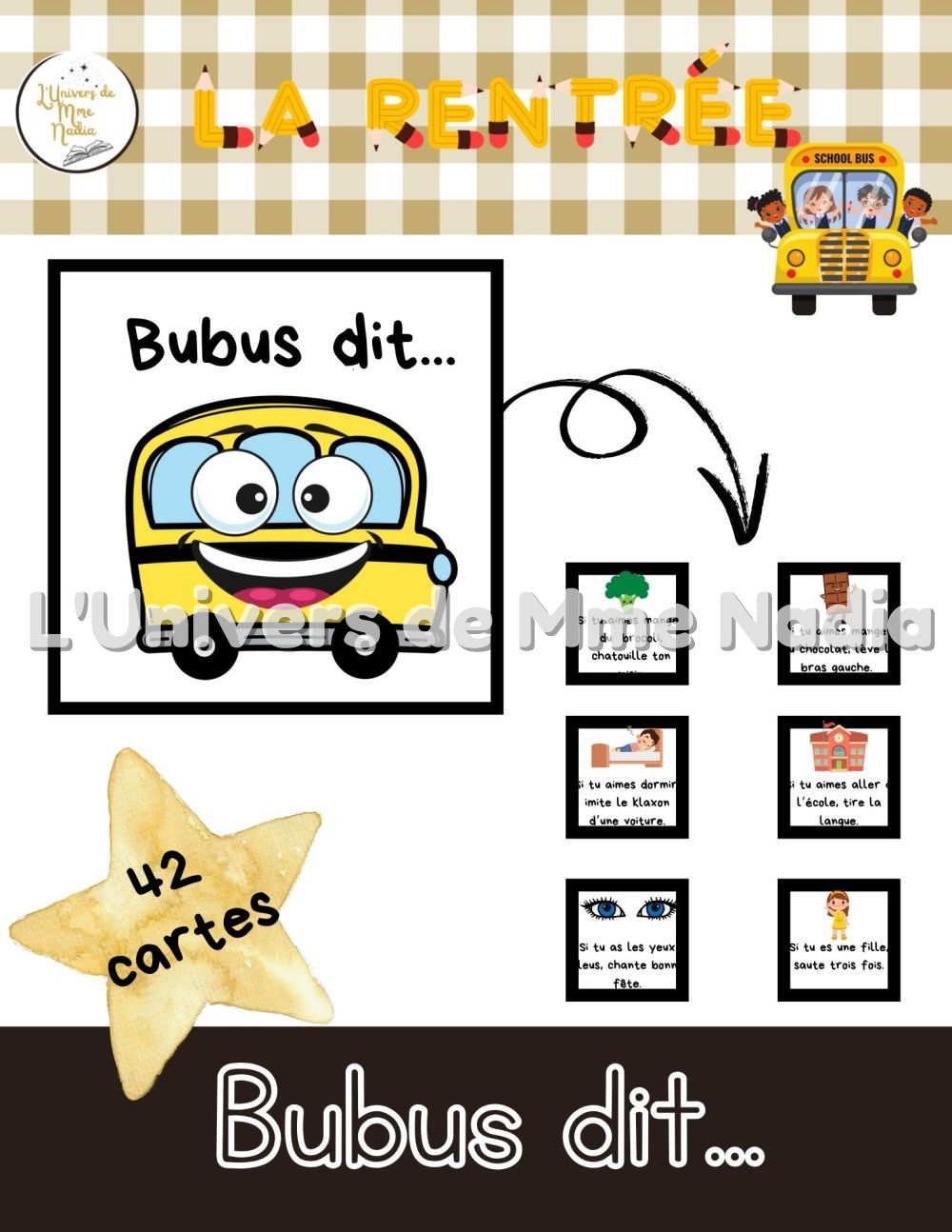 La rentrée avec Bubus - Bubus dit...