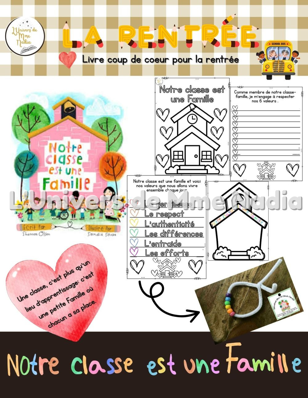 Notre classe est une famille