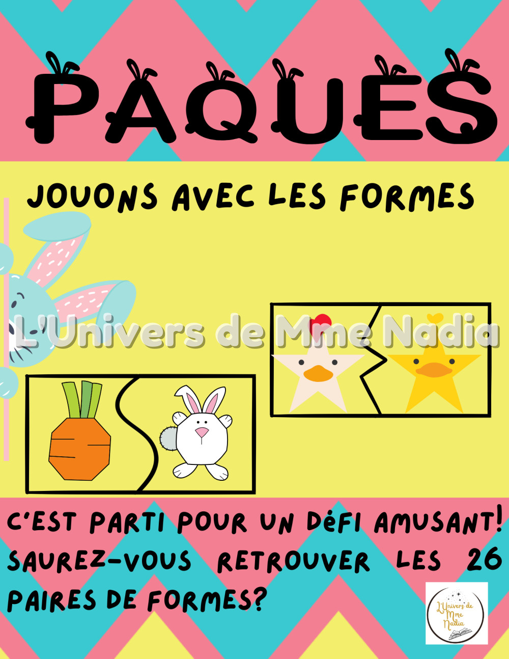 Pâques-Jouons avec les formes