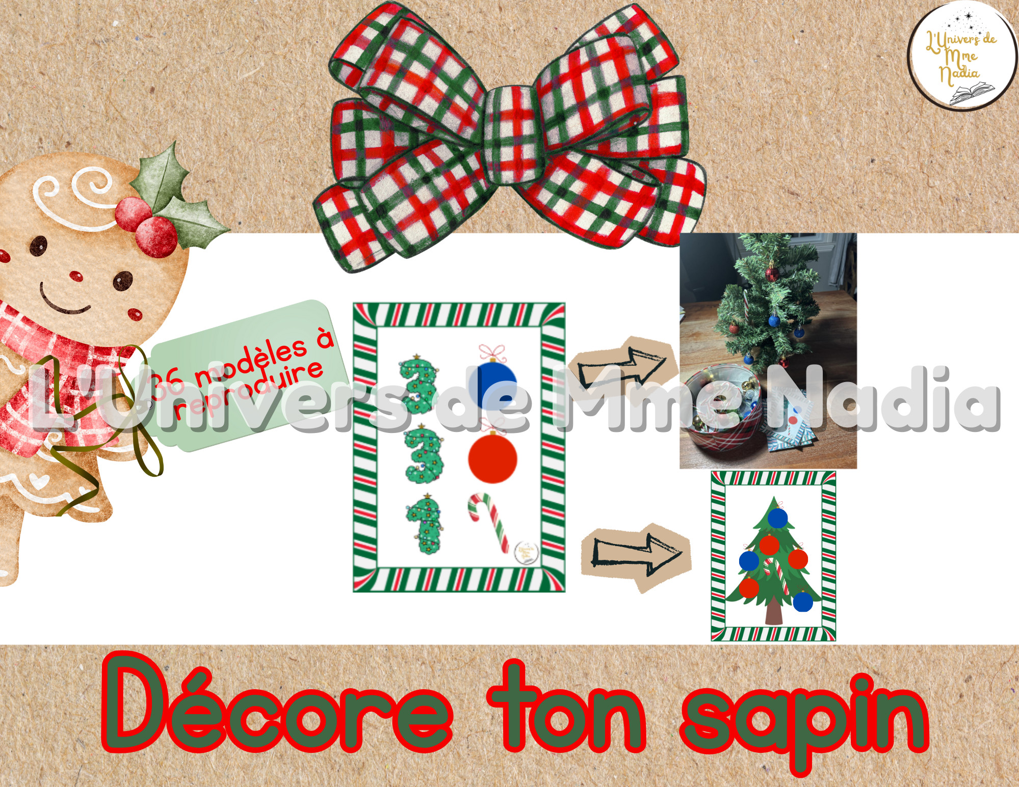 Décore ton sapin de Noël