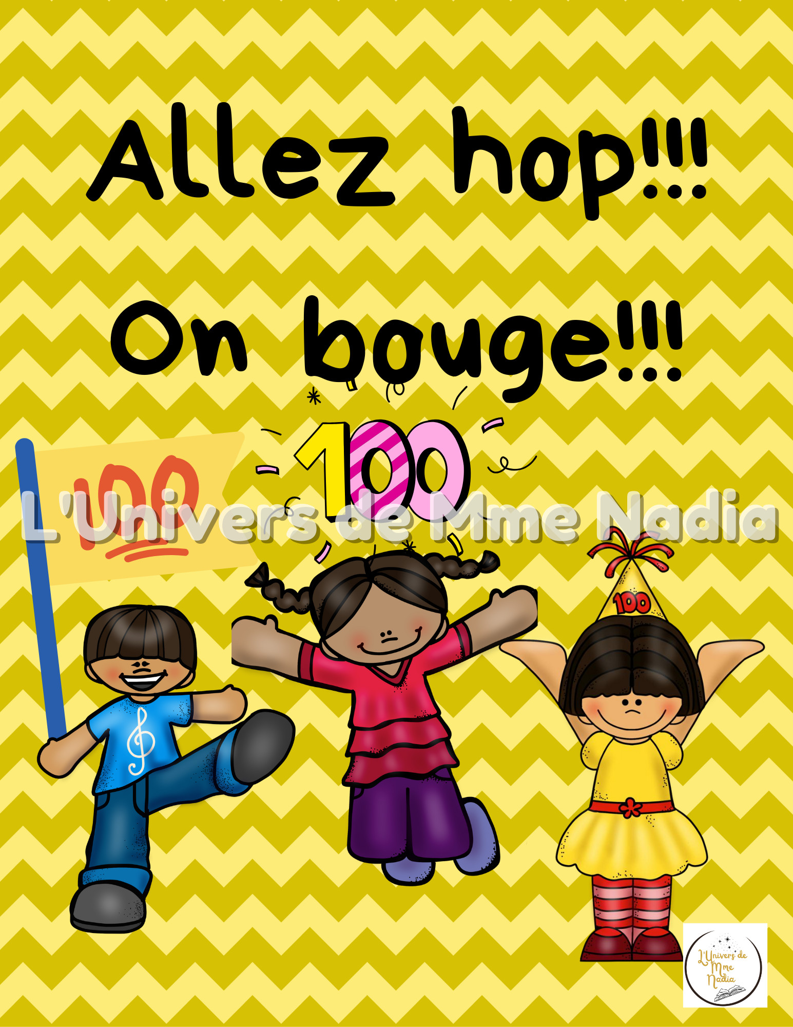 Allez hop!!! On bouge!!! Au jour 100 !-Jour 100