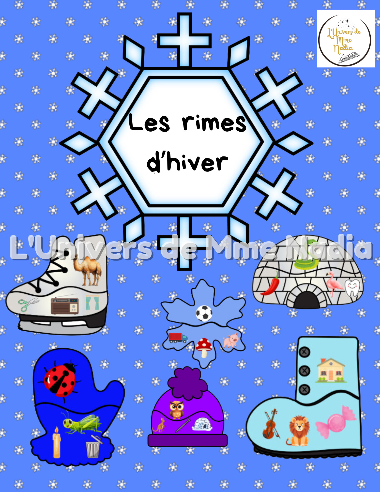 Les rimes d'hiver - Conscience phonologique 