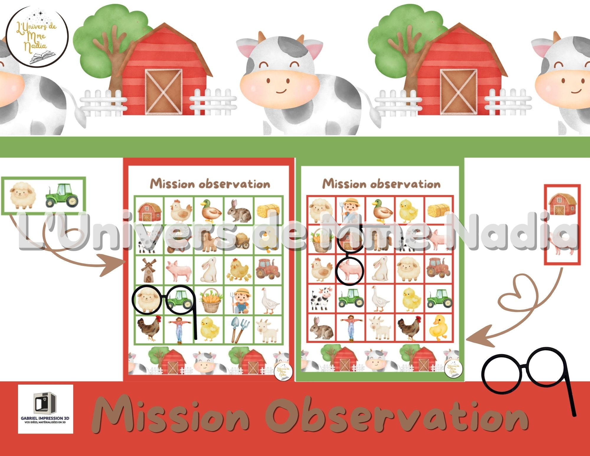 Mission Observation - À la ferme