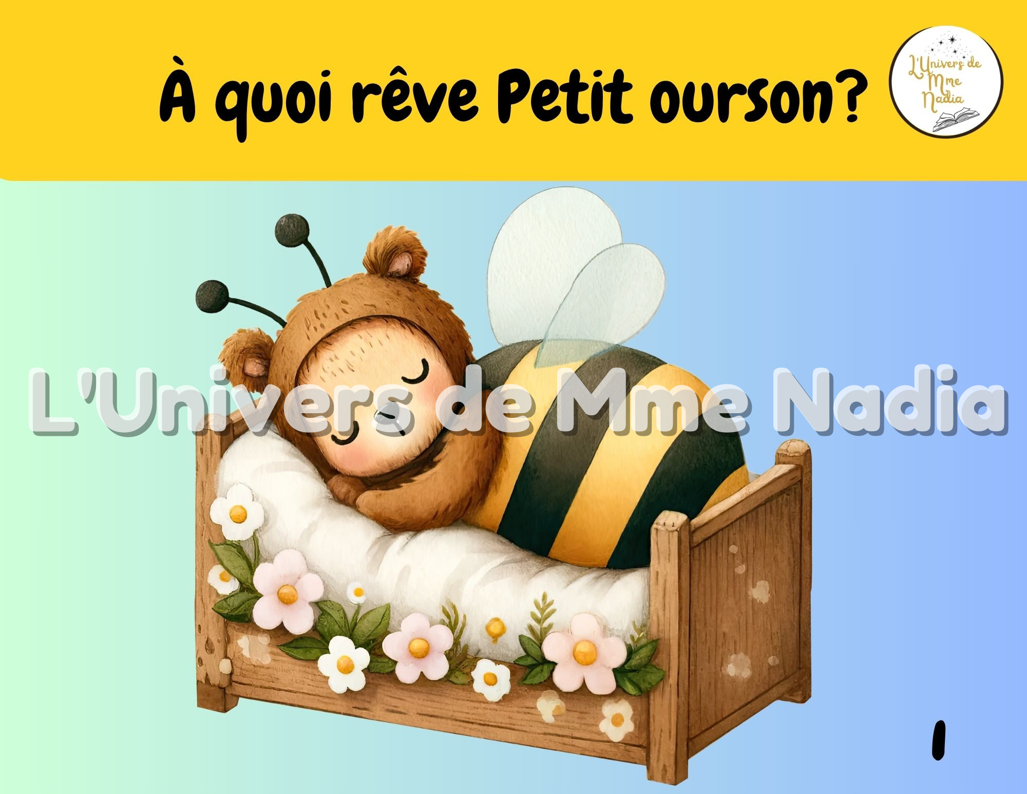 Kamishibaï - À quoi rêve Petit ourson?