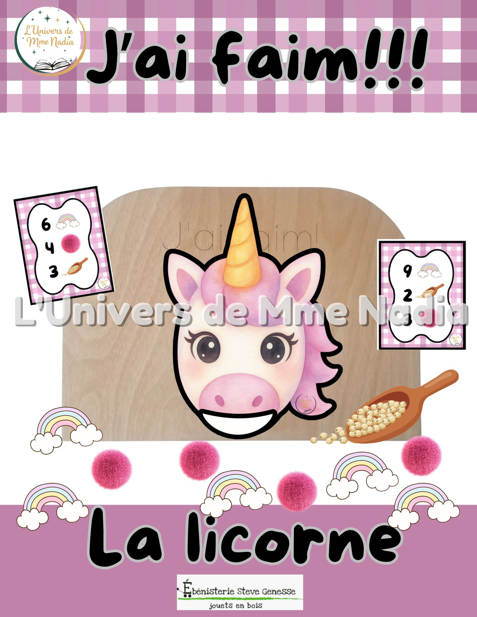 J'ai faim- La licorne