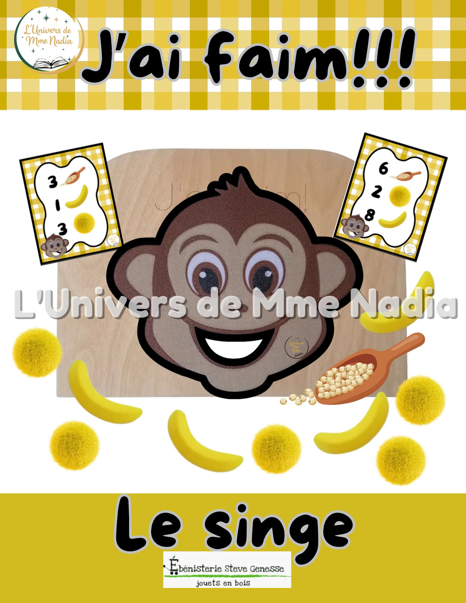 J'ai faim - Le singe