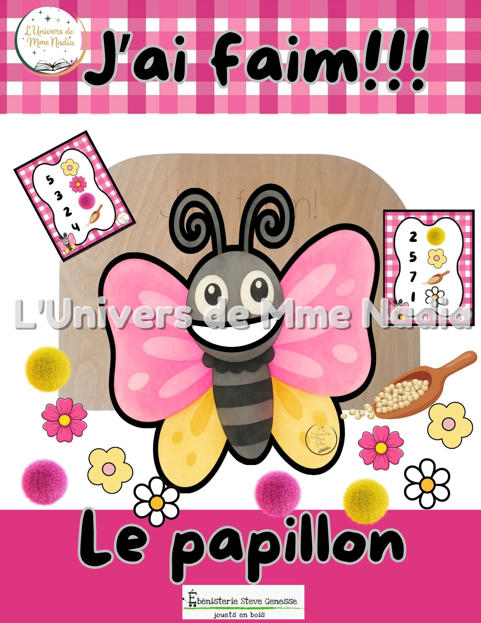 J'ai faim - Le papillon