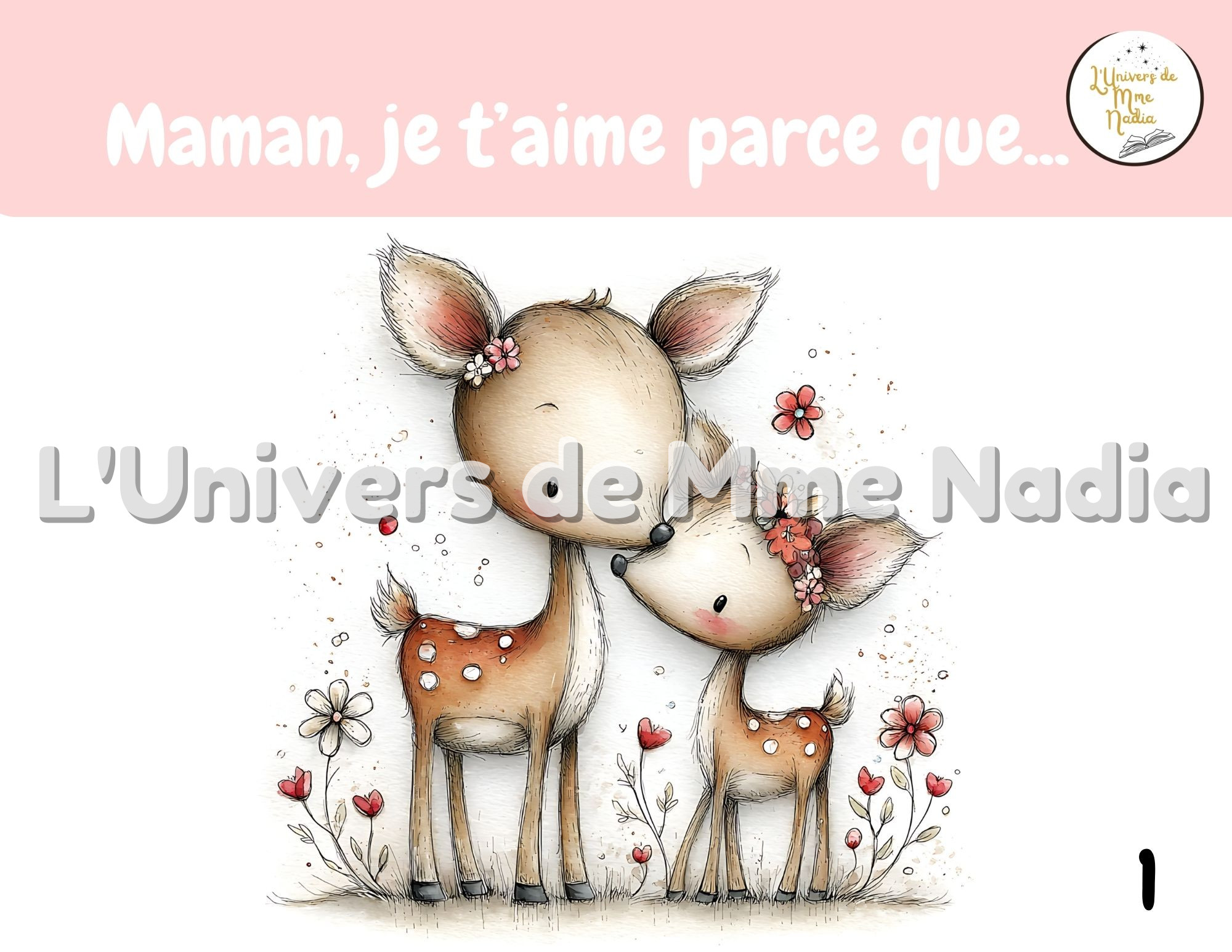 Kamishibaï -  Maman, je t'aime parce que...