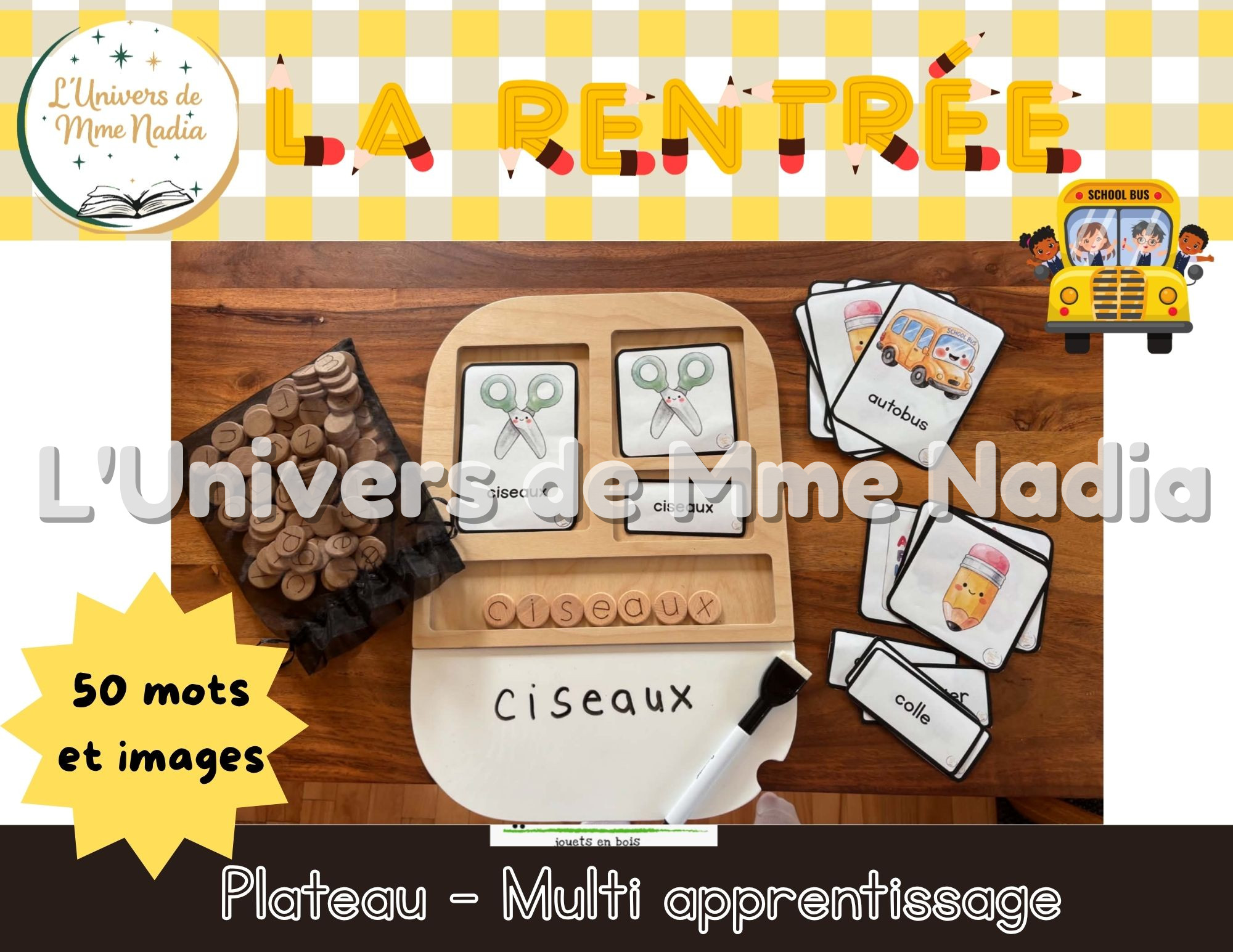 Plateau - Multi apprentissage - À l'école