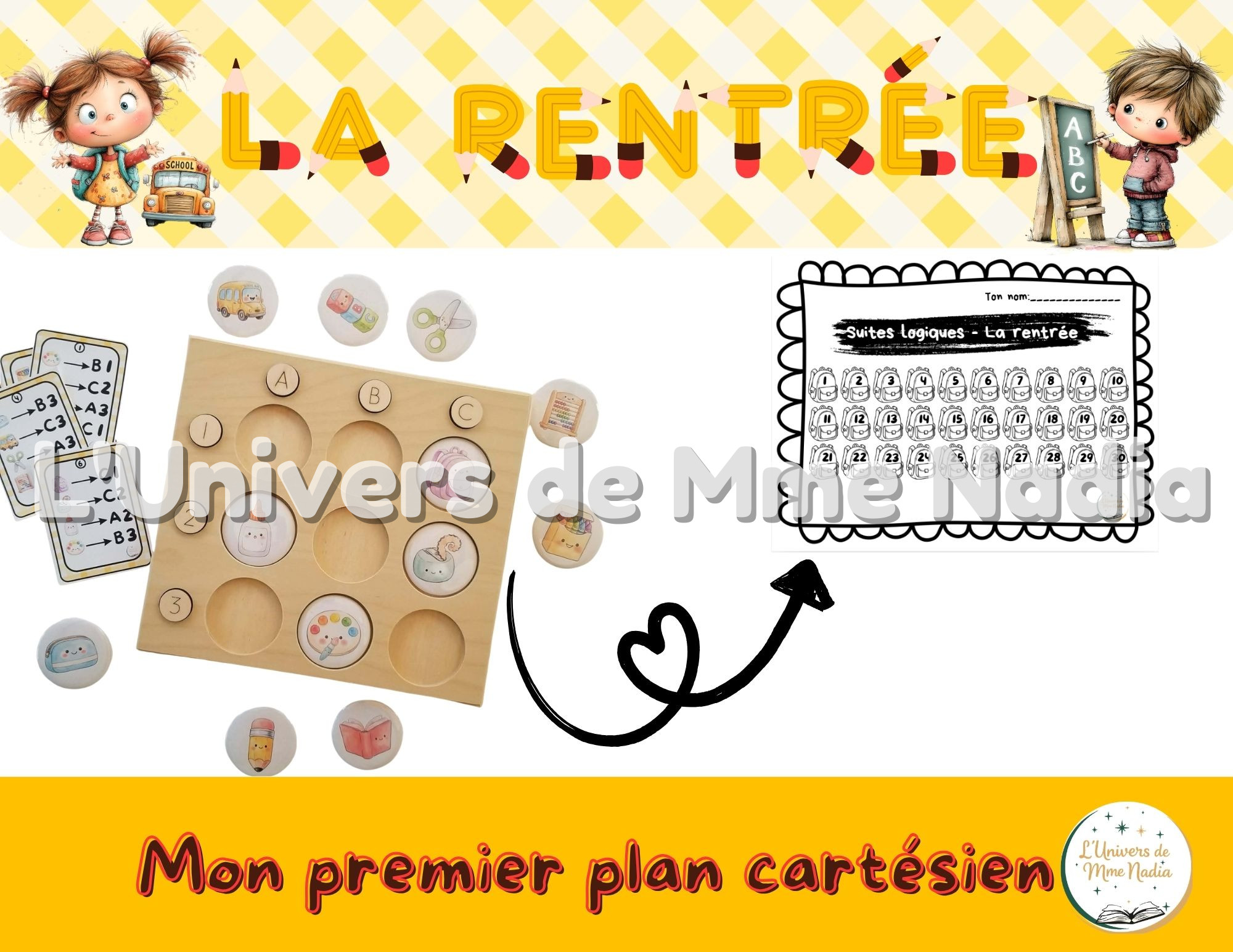 Mon premier plan cartésien - La rentrée