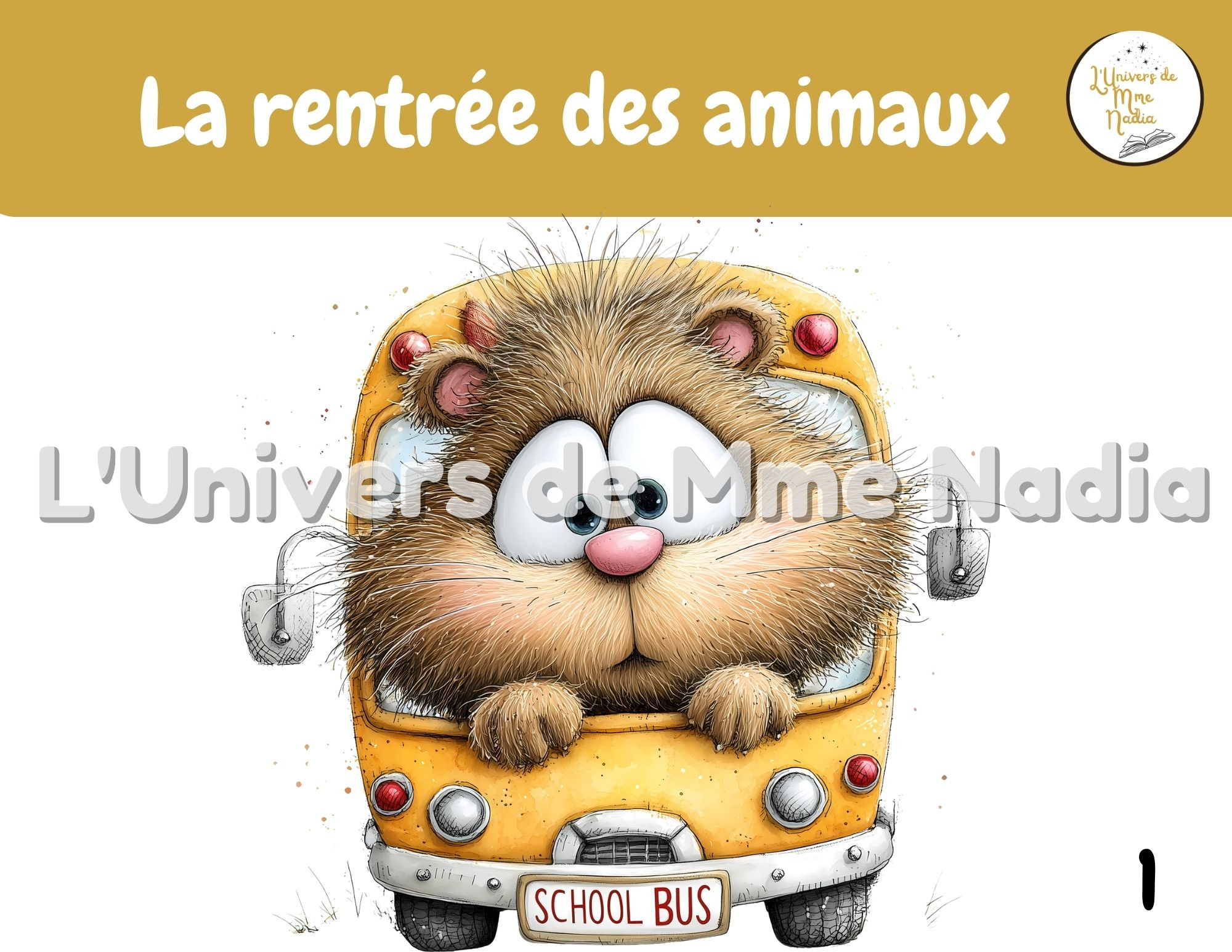 Kamishibaï - La rentrée des animaux