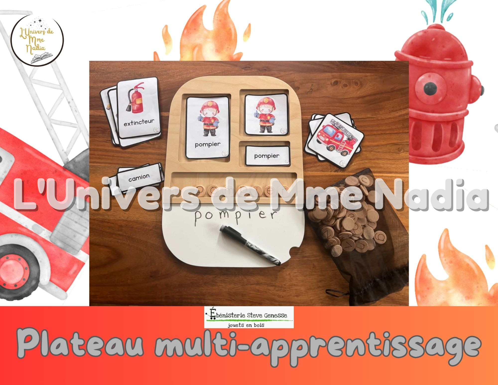 Plateau Multi-apprentissage - Les pompiers